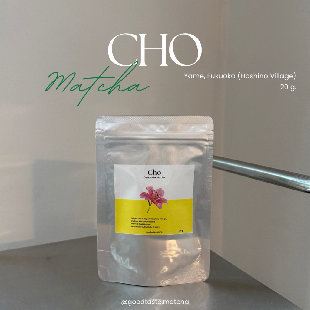 Yame Cho Matcha Powder by Good Taste Matcha