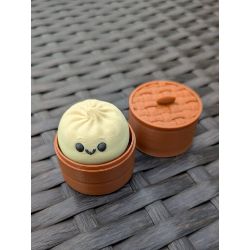 [พร้อมส่ง] ของเล่นแก้เครียด ขนมจีบ ซาลาเปา พิมพ์ 3 มิติ กดคลิกเพลิน Fidget Toy
