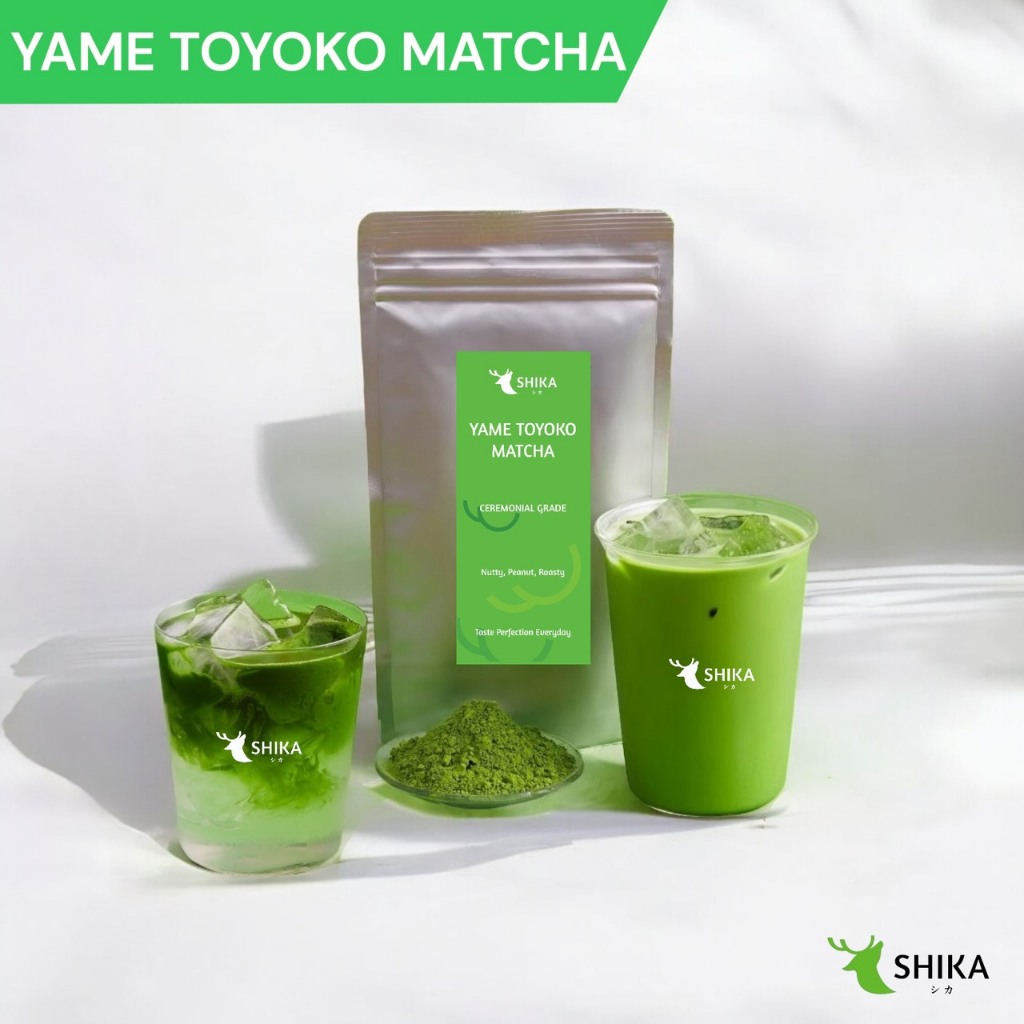 SHIKA MATCHA | YAME TOYOKO CEREMONIAL MATCHA ยาเมะ โทโยโกะ เกรดพิธีการ มัทฉะ 🌱 ผงมัทฉะแท้ 100%