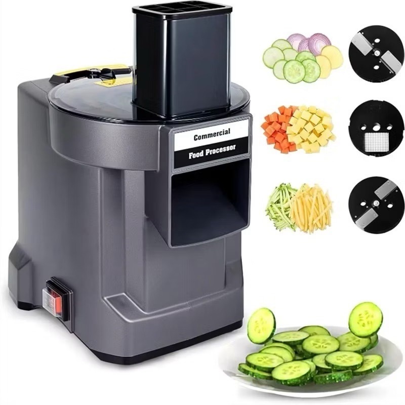 เครื่องหั่นผักอัตโนมัติ  หั่นเต๋า/หั่นบาง/หั่นฝอย ZB-K8600