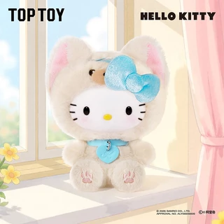 TOPTOY x Hello Kitty Puppy Party Series Plush Pendant Blind Box ซีรีส์ ตุ๊กตานุ่มเกาะกระเป๋า ของสะสมน่ารัก 100%ORI
