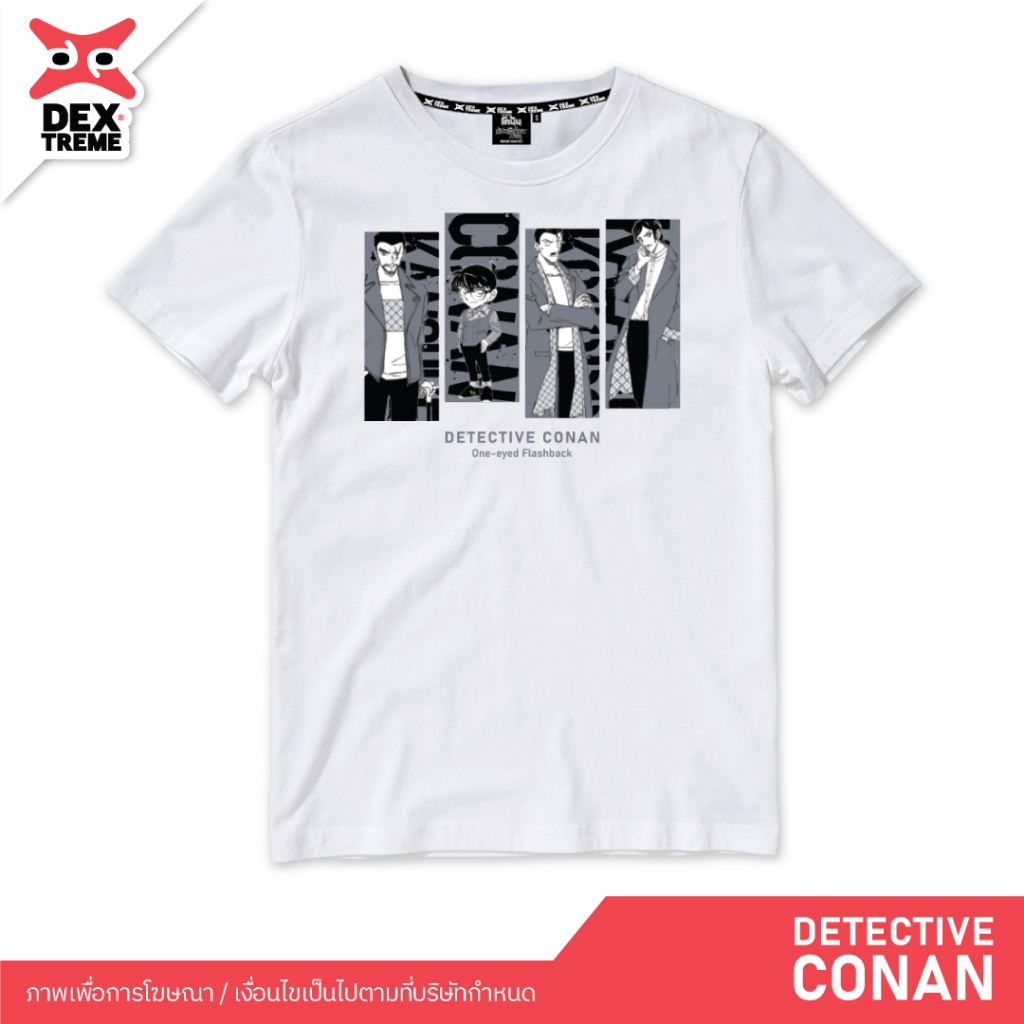 DEXtreme - เสื้อยืด Conan,Kogoro,NaganoPolice Movie28 (DCN-091)