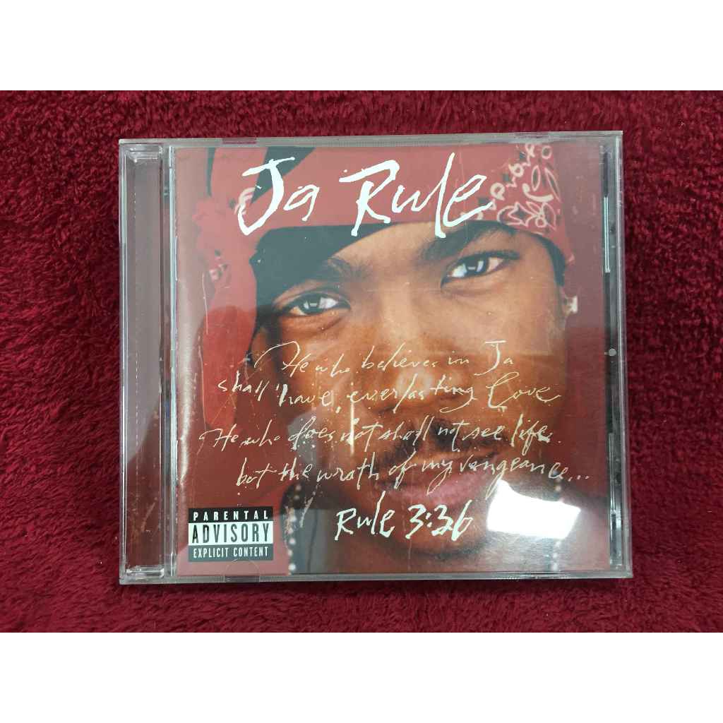 CD Ja Rule – Rule 3:36 สภาพตามรูปปก EA101-110
