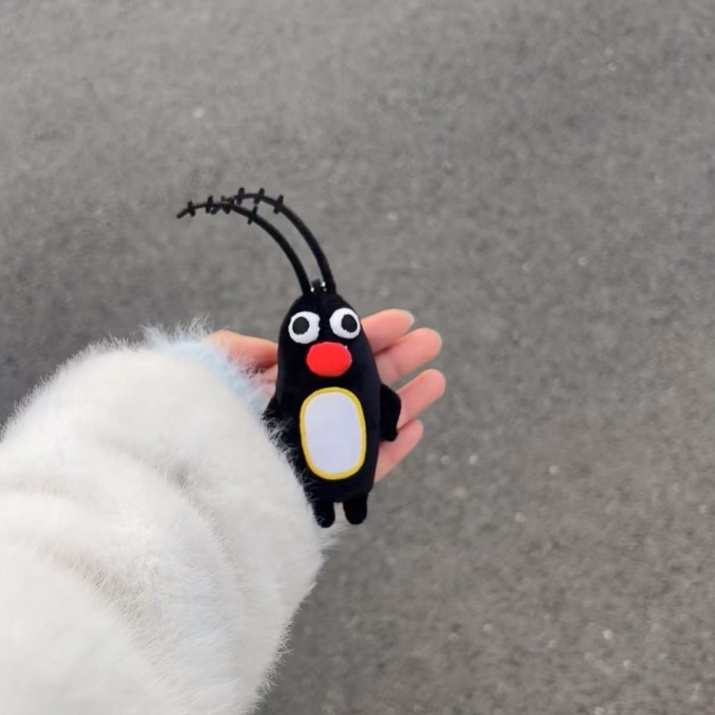 พร้อมส่ง ตุ๊กตาเพนกวินแพลงตอนพิงกุ Pingu penguin plankton doll ตุ๊กตาสัตว์ประหลาด พิงกุ เพนกวิน แพลงตอน พวงกุญแจ 46277