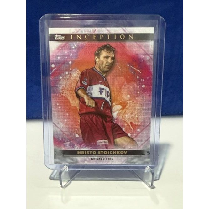 2025 Topps Inception MLS Pink Hristo Stoichkov