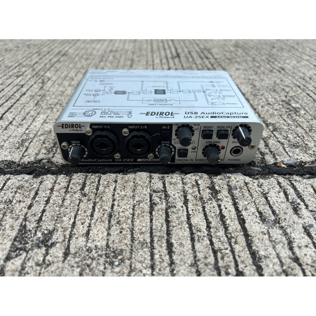 usb audio interface Edirol รุ่น UA-25EX มือสอง