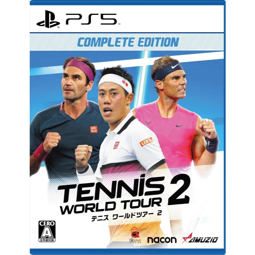 PlayStation PS5 TENNIS WORLD TOUR 2 COMPLETE EDITION (ENG/JP)(JP)