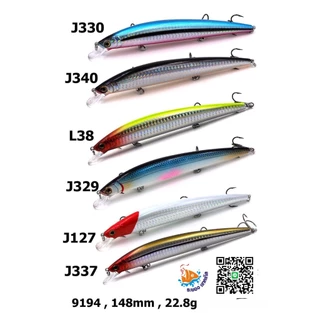 เเหยื่อปลอม เหยื่อปลาลาก Northcoast 9194 ยาว 148mm. หนัก 22.8g