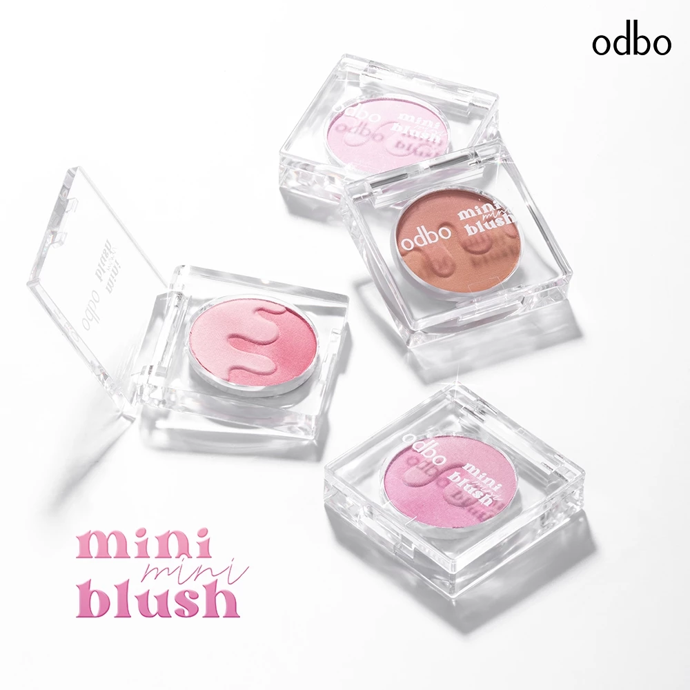 ODBO Mini Blush OD1327 บลัชจิ๋ว เบอร์ใหม่ ของแท้ thumbnail 6