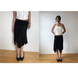 BEMYCHIC กระโปรงพับเอว สามารถดึงมาเป็นเสื้อได้ รุ่นDiana Multiway Top