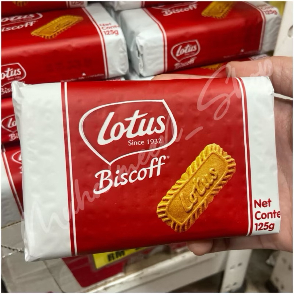 ขนม lotus biscoff Biscuit รสคาราเมล ขนาด 125 g.