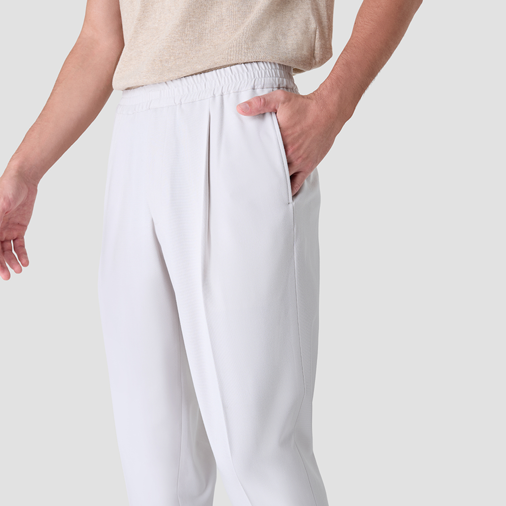 SUIT SELECT RBC Carrot Pants (White) กางเกงสีขาว PARBC2605J-75C