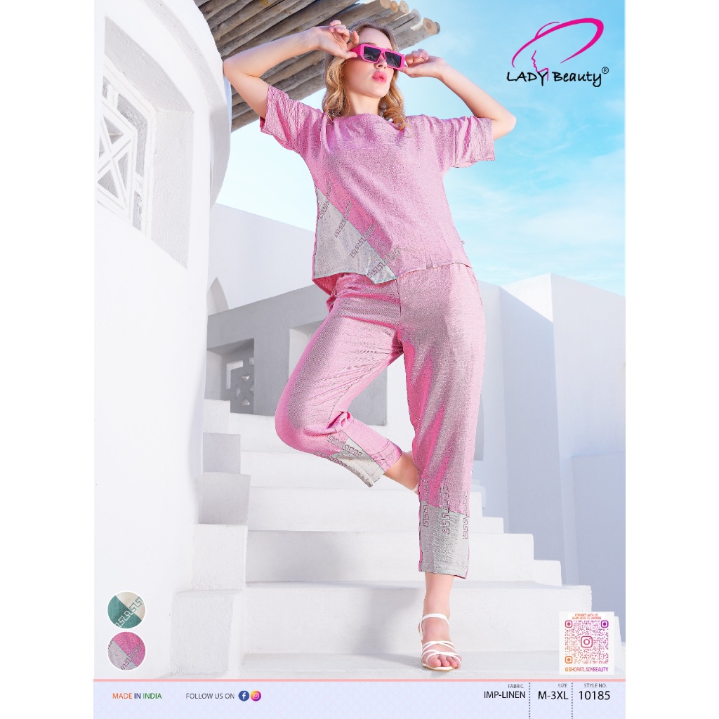 Women Linen Co-Ord Set