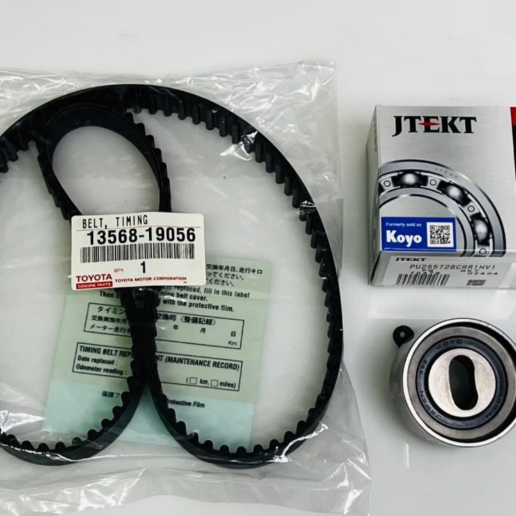 สายพานราวลิ้นTIMING BELT TOYOTA SOLUNA,AE112, เครื่องยนต์ 7A-FE (121ฟัน) ลูกรอกสายพานKoyo