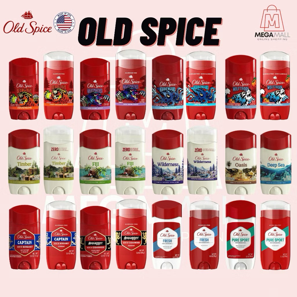 T Old Spice โรลออน (พร้อมส่ง) ของแท้100% โรลออนขายดีอับดับ 1 สินค้านำเข้าจาก USA
