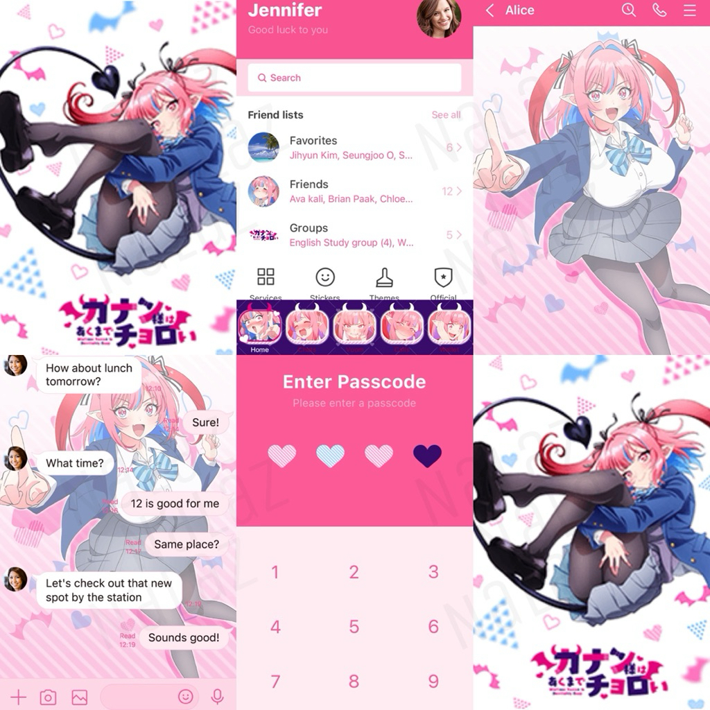 ธีมไลน์ สติกเกอร์ไลน์ Mistress Kanan Is Devilishly Easy ท่านคานัน ปีศาจต๊อง บ๊องไม่มีใครเกิน