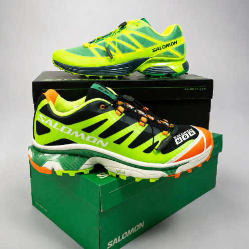SALOMON × Feid XT-4 FXXOMOR Low Help Green Black【แท้💯】