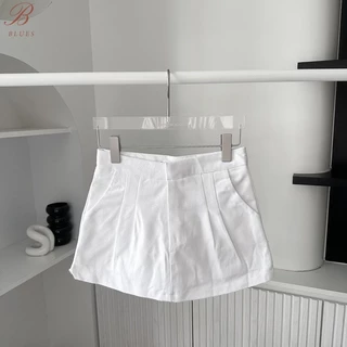 B BLUES w SKiRT กระโปรงเอวต่ำ (กป.รอบตัว) มีกางเกงด้านใน