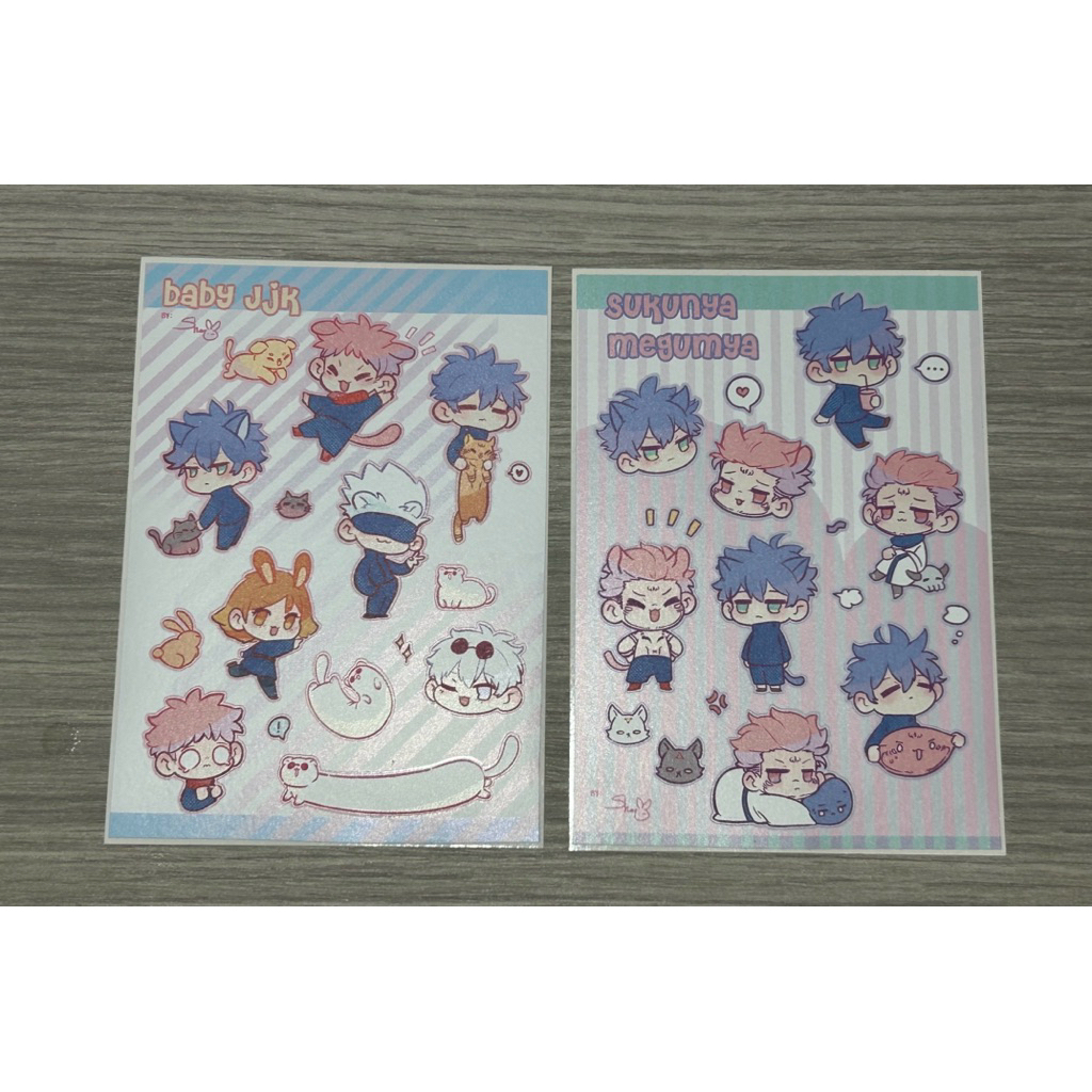 jujutsu kaisen sticker sukuna megumi Gojo yuji พร้อมส่ง