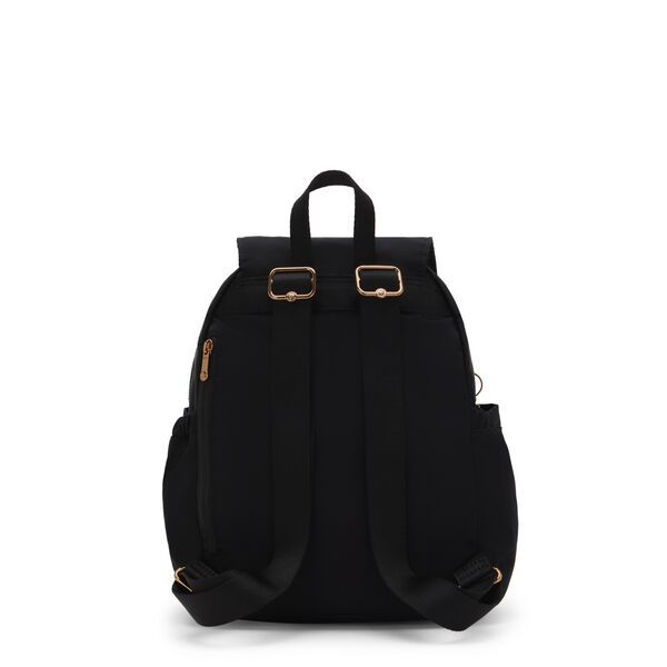 KIPLING حقيبة CITY POCKET S — أسود/ذهبي — صورة 6