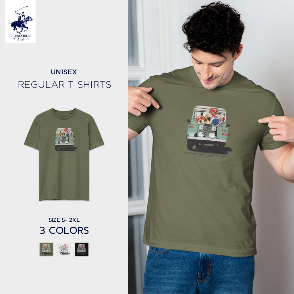 BEVERLY HILLS POLO CLUB เสื้อยืดคอกลมแขนสั้น รุ่น BNSV213