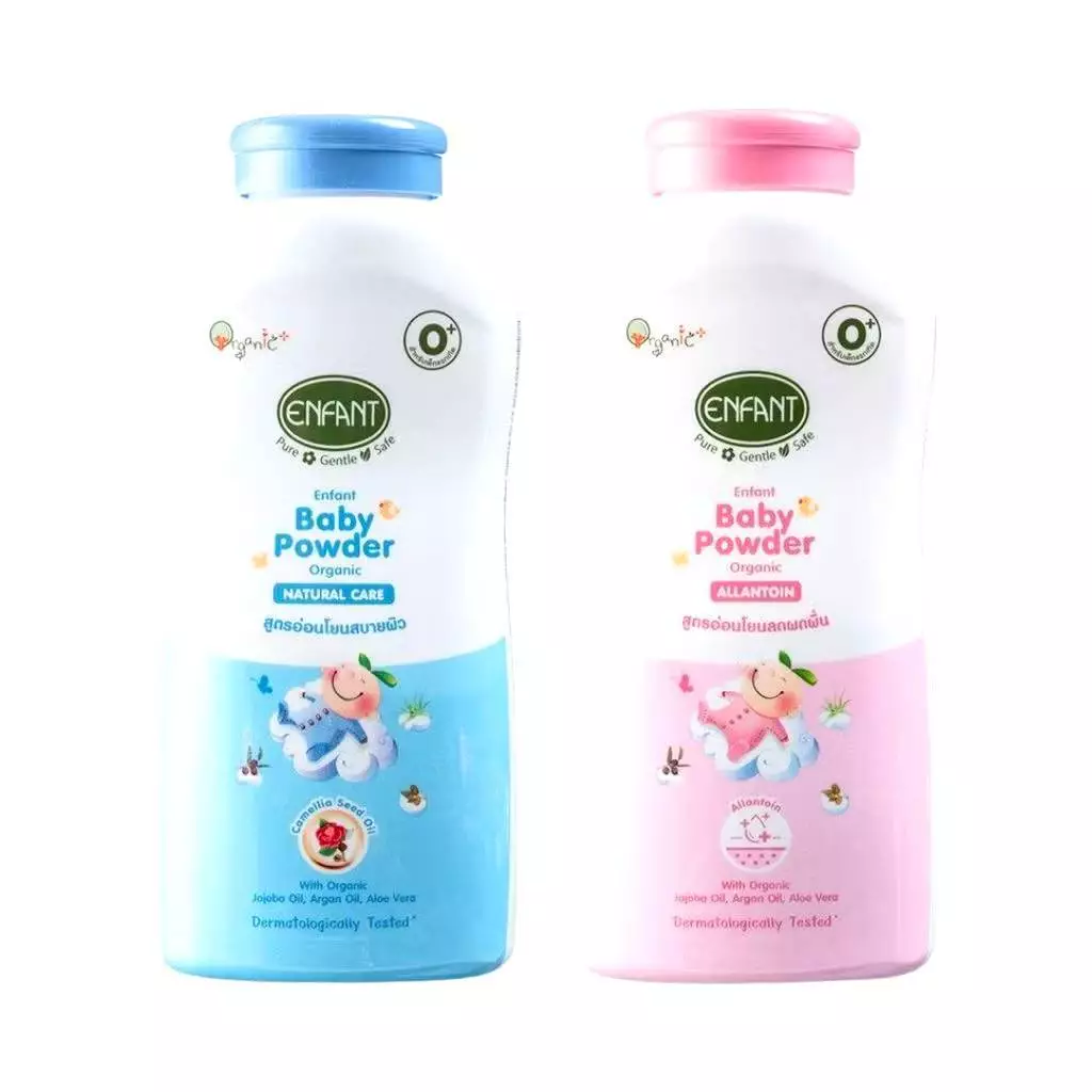 อองฟองต์ แป้งเด็ก Enfant Baby Powder ขนาด 160กรัม มี2สูตร