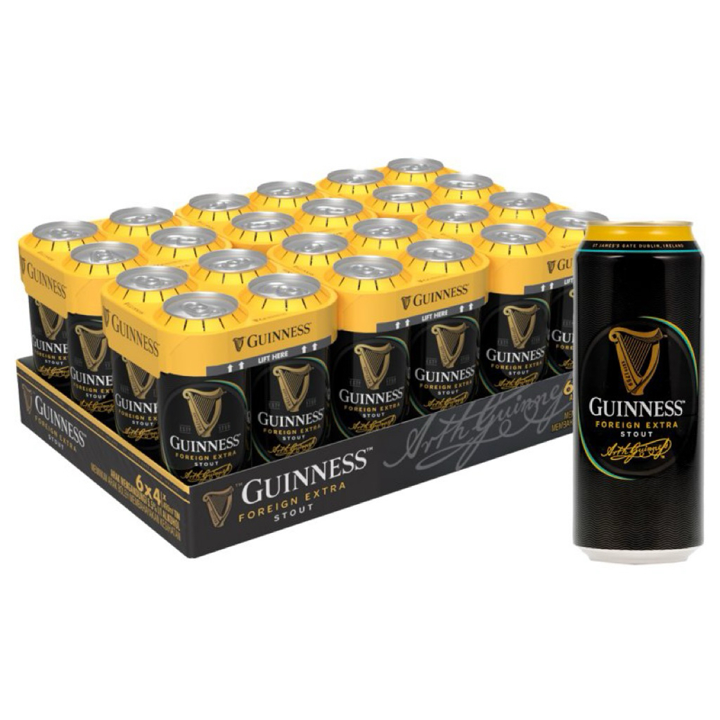 Guinness Foreign Extra Stout 490ML.