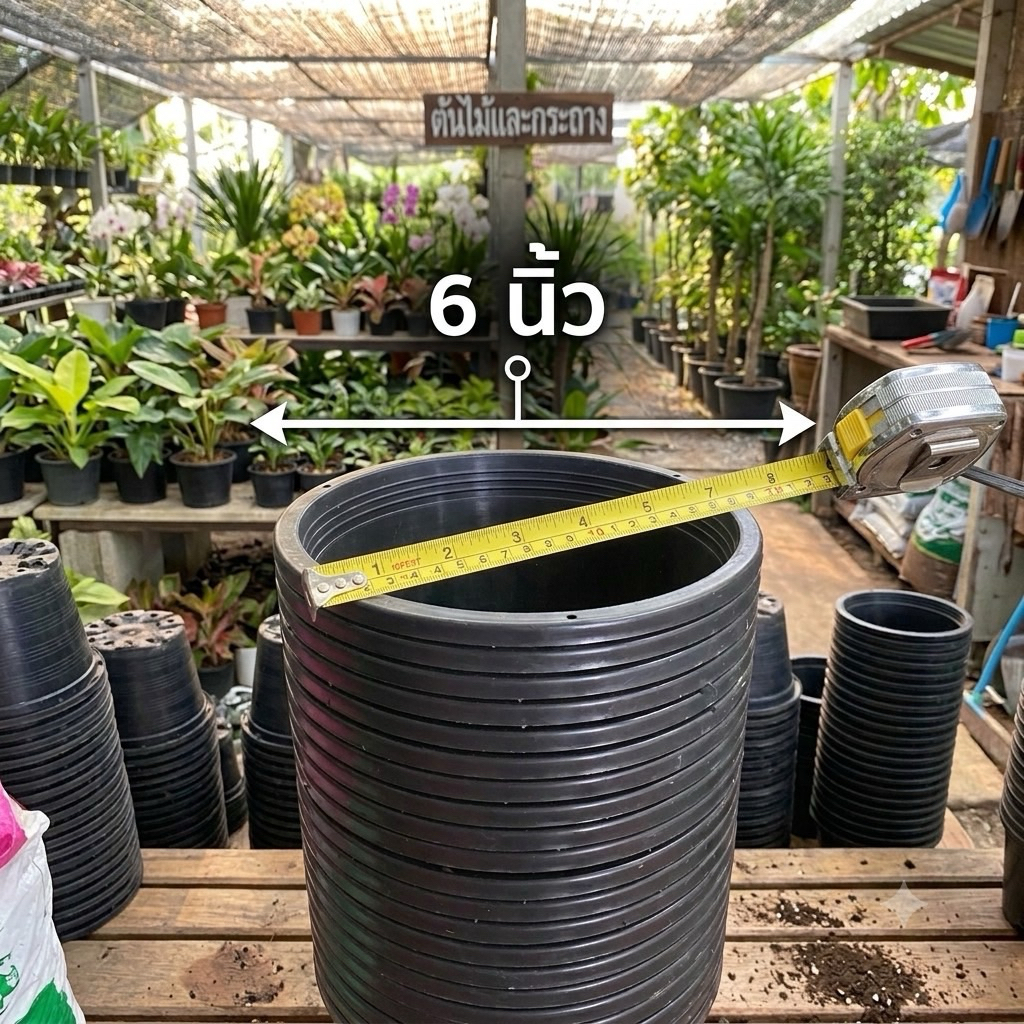 กระถางปลูกต้นไม้กขนาด 6นิ้วชุด 50 ใบกับ 100 ใบ กระถางปลูกต้นไม้กระถางต้นไม้ขนาด 8 นิ้วชุด 50 ใบกับ 100 ใบ