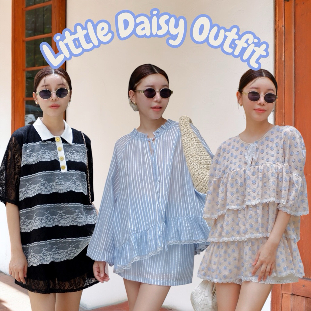 Little Daisy Outfit ชุดเซ็ท เดรส และเสื้อสไตล์น่ารัก