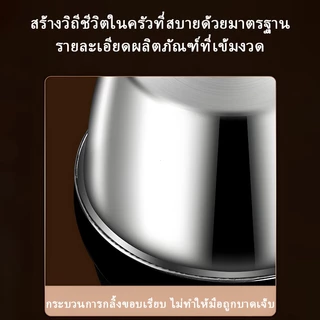 ทัพพีตักซุป สแตนเลส 304 หนาพิเศษ ด้ามยาวกันลวก ชิ้นเดียวไร้รอยต่อ ถ้วยลึก ตักน้ำ ตักแกง