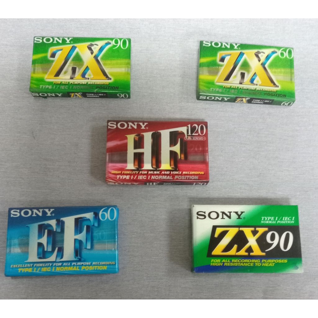 JK CURTAIN เทปเปล่า SONY (1ม้วน) #เทปอัดเสียง#Tape cassette#เทปบันทึกเสียง