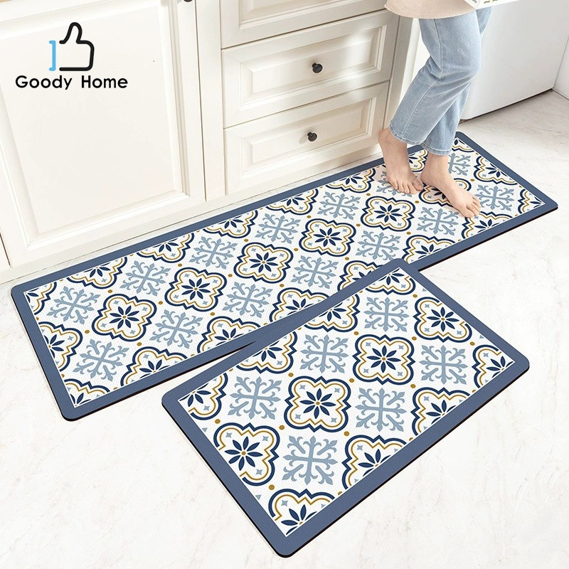 Goody Home พรมเช็ดเท้า PVC ยึดเกาะพื้นดี มีกันลื่น ทำความสะอาดง่าย