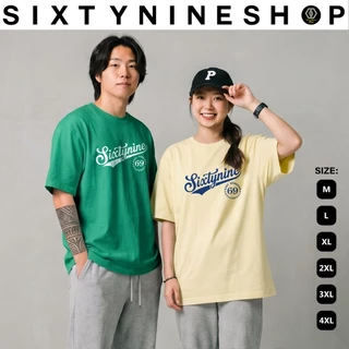 เสื้อยืดผ้าคอตตอน M-4XL พิมพ์ลาย " Sixtynine 69 " พร้อมส่ง