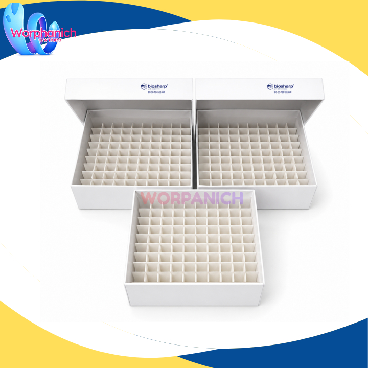 Freezer Paper Box  กล่องกระดาษสำหรับใส่หลอดเก็บตัวอย่าง