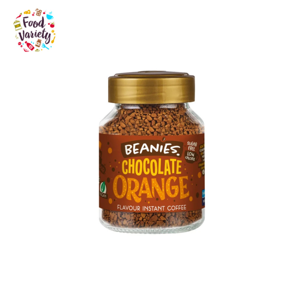Beanies Chocolate Orange Flavoured Instant Coffee 50g