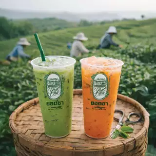 ยอดชา ชาเขียวไม่มีกลิ่นมะลิ สูตรภัตตาคารโบราณ 200 กรัม * คูปองส่งฟรี * ร้านส่งสินค้าทุกวัน