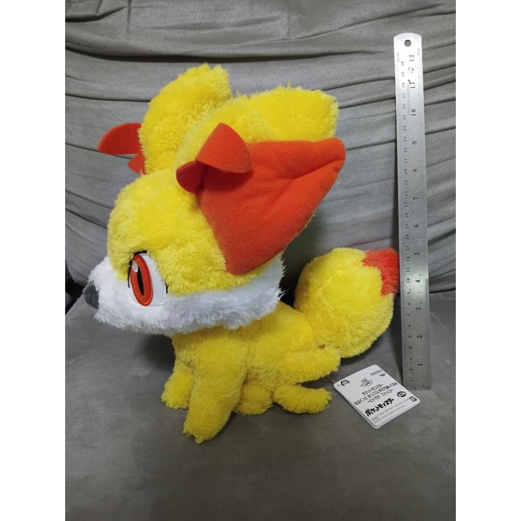 *มือ1 ไม่มีตำหนิ Pokémon งานป้ายลิขสิทธิ์แท้ ขนาด 10 นิ้วท่านั่ง ขนฟู Joyliday 🦊