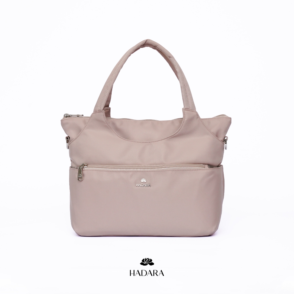 Hadara Moment Series No.38 กระเป๋าสะพาย 19 ช่องการใช้งาน ใส่ IPad ได้ ผ้า Deluxe Nylon น้ำหนักเบา