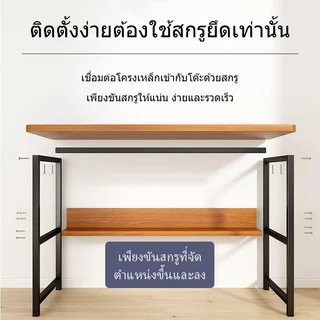 TTM 💥ฟรีจัดส่ง💥โต๊ะทำงาน ราคาถูก วางคอมพิวเตอร์ ใช้ที่บ้านและออฟฟิศ ขนาดเล็กกระทัดรัด เคลื่อนย้ายง่ายComputer Desk