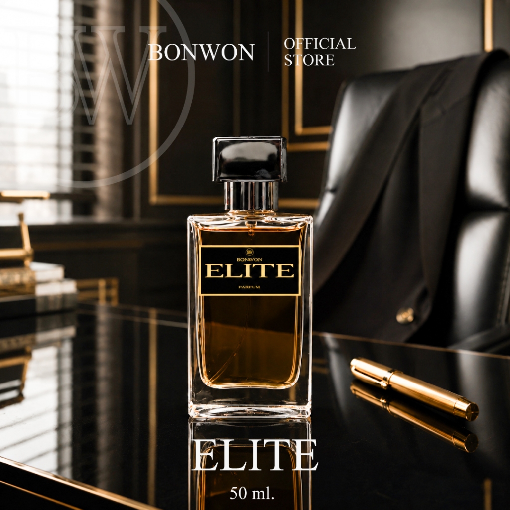 น้ำหอม BONWON กลิ่น ELITE | กลิ่นที่ผู้ชายต้องมี กลิ่นหรู กลิ่นนิยม - ขนาด 50 mL