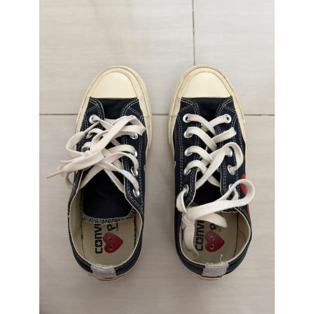 รองเท้า converse comme des garcons sz.36 ของแท้ 100% ไม่มีกล่อง