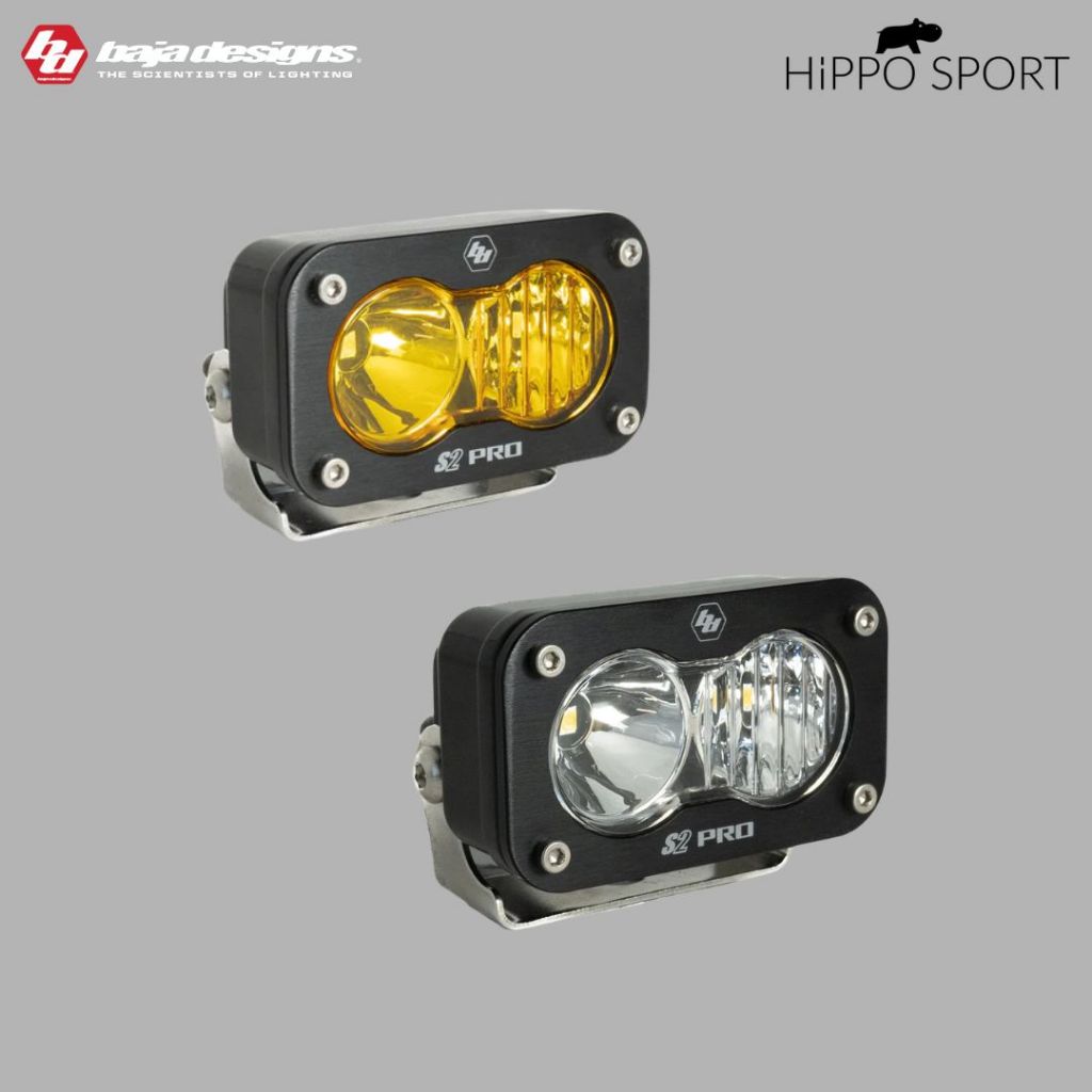 🦛hipposport🏁Baja Designs S2 Pro Auxiliary Light ไฟ LED เสริม Universal ไฟตัดหมอก/ไฟเลี้ยว 2,450 Lume