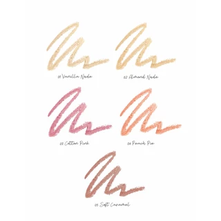 CHO-BLUR KISS LIP LINER ลิปโชเบลอปาก สร้างมิติให้ริมฝีปาก เนื้อนุ่ม ไม่ตกร่อง พร้อมหัวฟองน้ำเบลนด์ในแท่งเดียว ขนาด 1g.