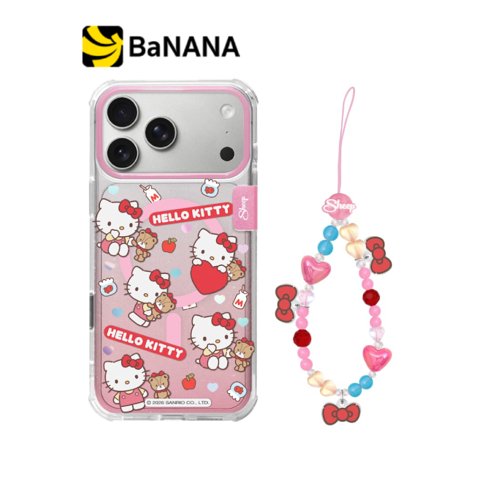Sheep x Hello Kitty เคส iPhone 17 / iPhone 17Pro  / iPhone 17Pro Max Magsafe - Hello Kitty by Banana IT