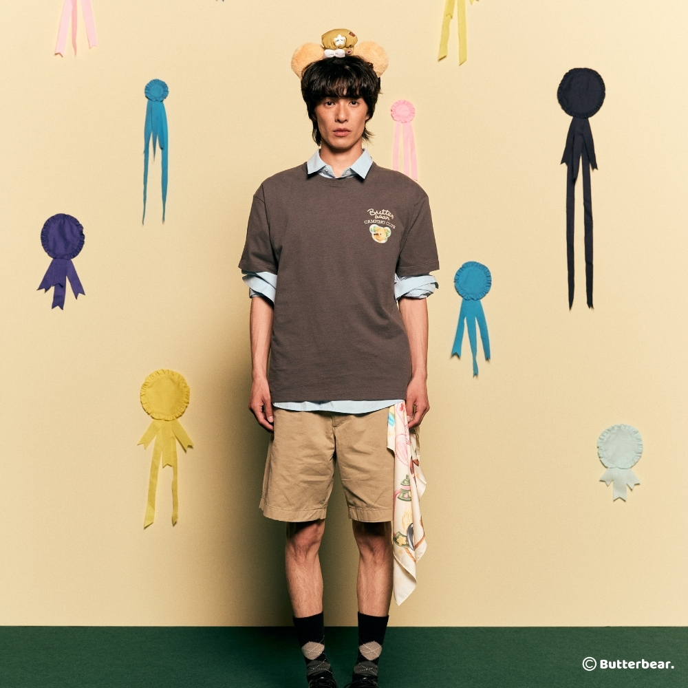 เสื้อยืดโอเวอร์ไซส์ แคมป์ปิ้งคลับ (Camping Club Oversized T-Shirt)