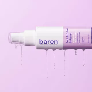 Baren Foot Exfoliant Softener (100ml) บาเรน สเปรย์ ฉีดส้นเท้าแตก ขัดส้นเท้า