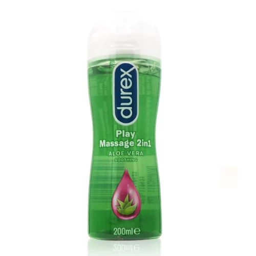 Durex Massage Lube Aloe Vera Soothing 200 ml เจลหล่อลื่น ดูเร็กซ์ มาสสาจ ทูอินวัน