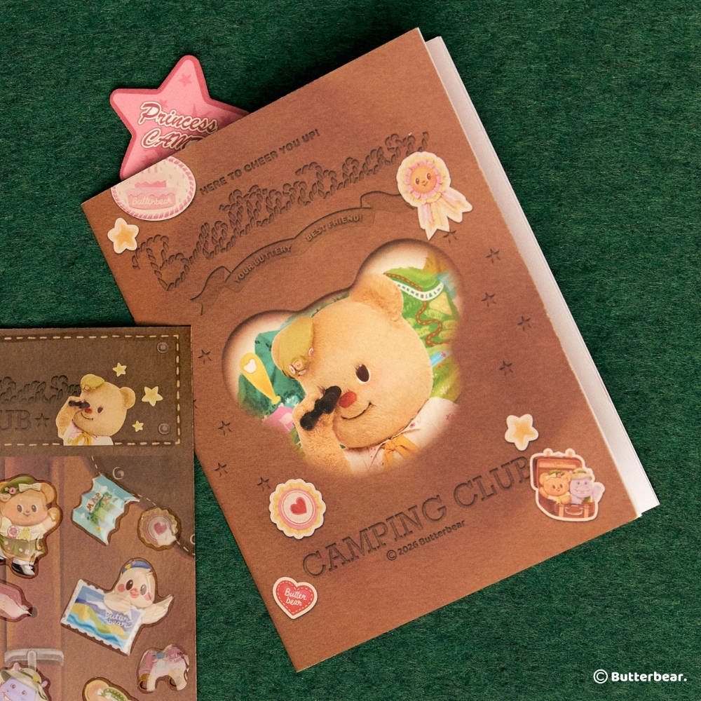 สมุดโน้ต แคมป์ปิ้งคลับ (Camping Club Notebook)