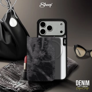 [Sheep Outfit For iPhone Denim Collection] SHEEP OUTFIT Denim Collection เคสสำหรับไอโฟน เดนิมยีนส์ มีMagnet ถอดฝาหลัง