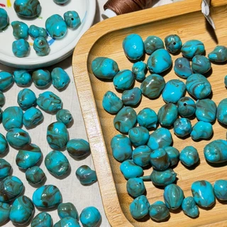 ลูกปัดอะคริลิค ทรงหิน รูปร่างอิสระ 10 ชิ้น DIY